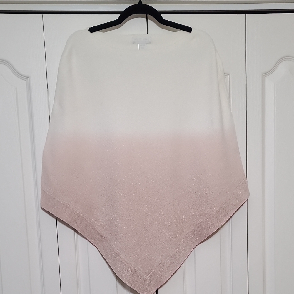 Barefoot Dreams Ombre Poncho One Size